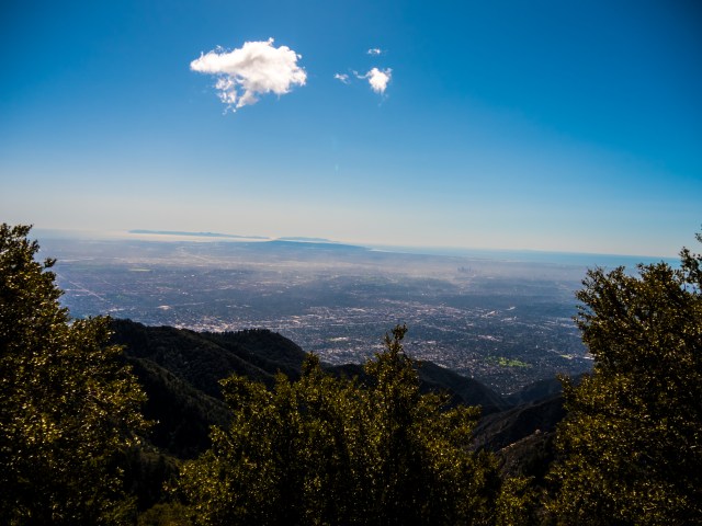 View over Downtown LA